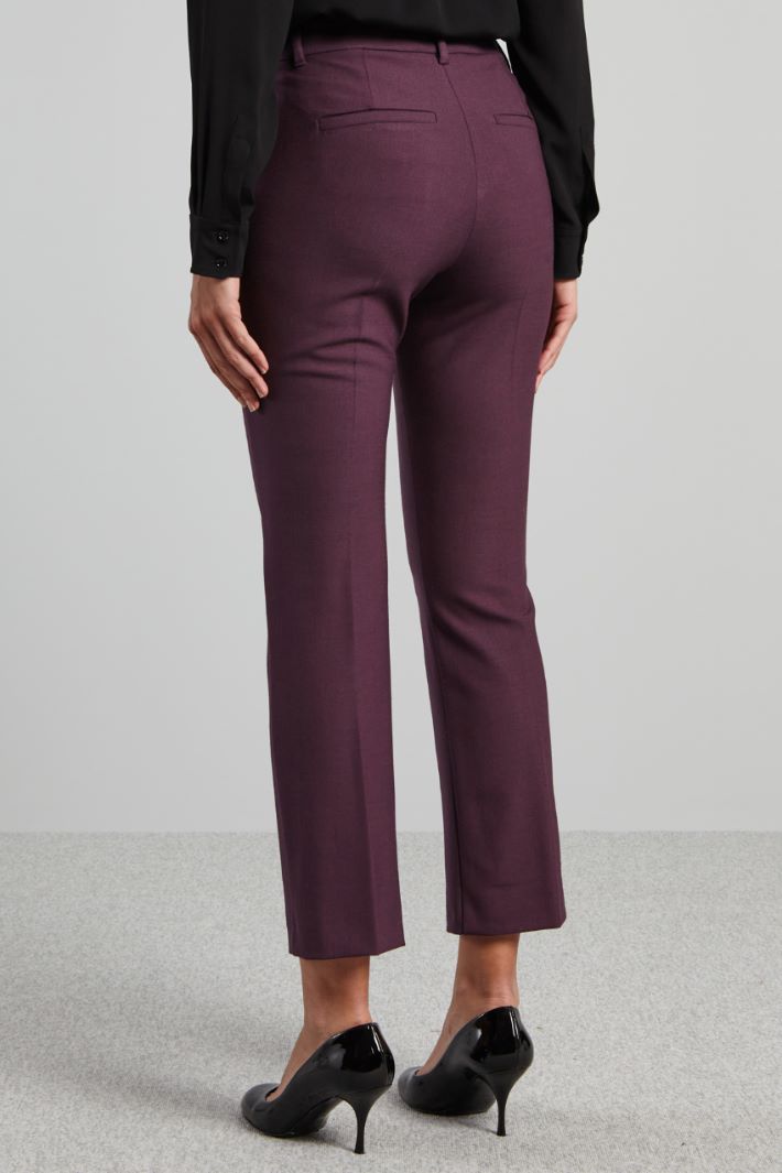 Wool twill trousers Intrend - 2