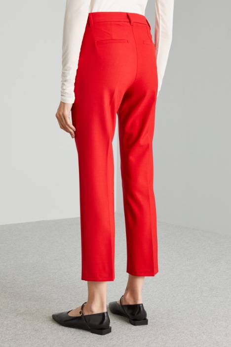 Pantaloni in saglia di lana