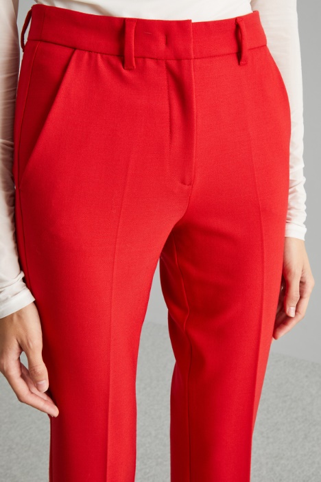 Pantaloni in saglia di lana