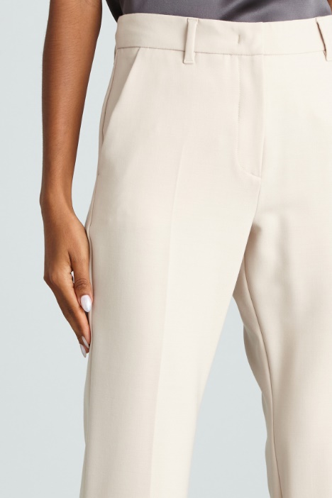 Pantaloni in saglia di lana