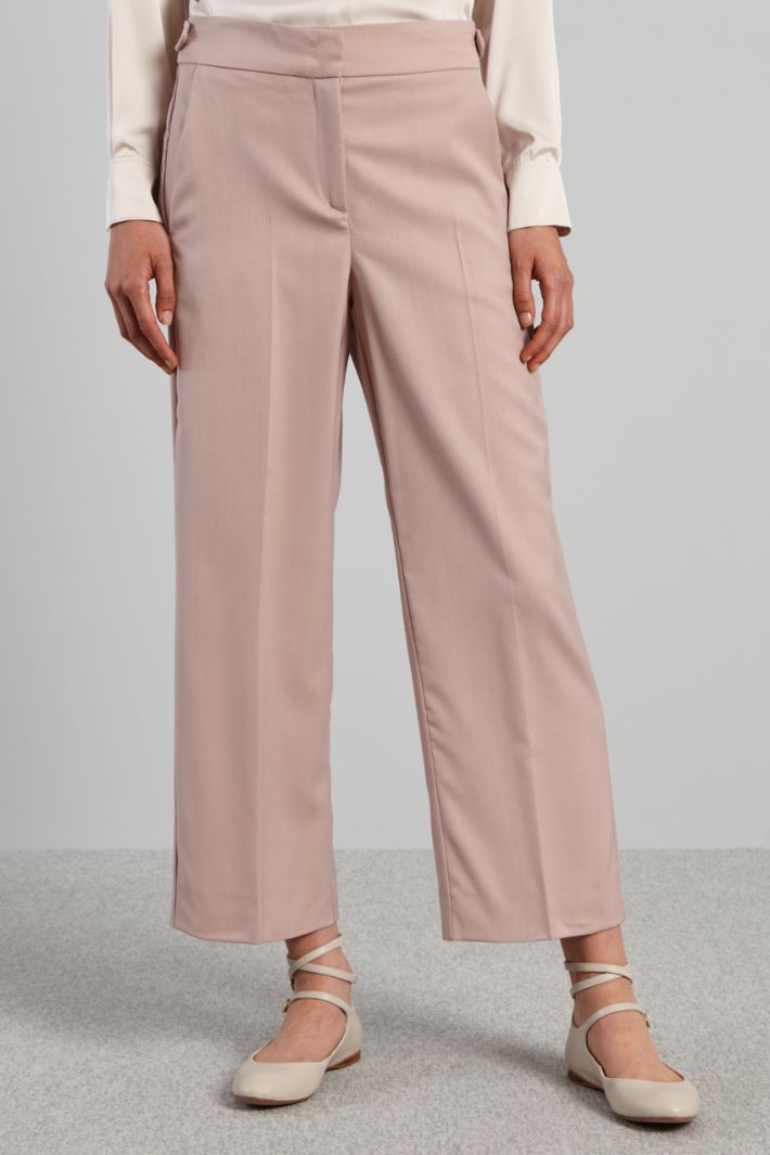 Trousers with tab details Intrend - 2