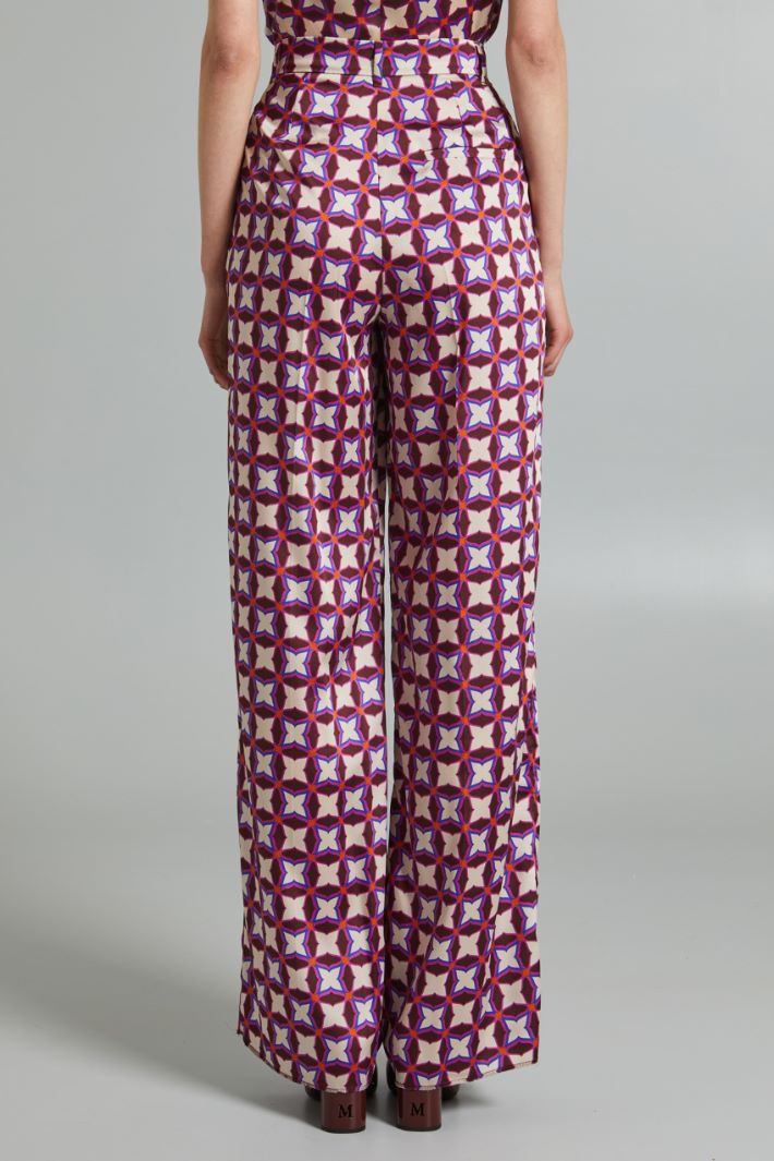 Twill palazzo trousers Intrend - 2