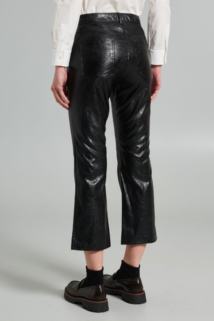 Faux leather trousers Intrend - 2