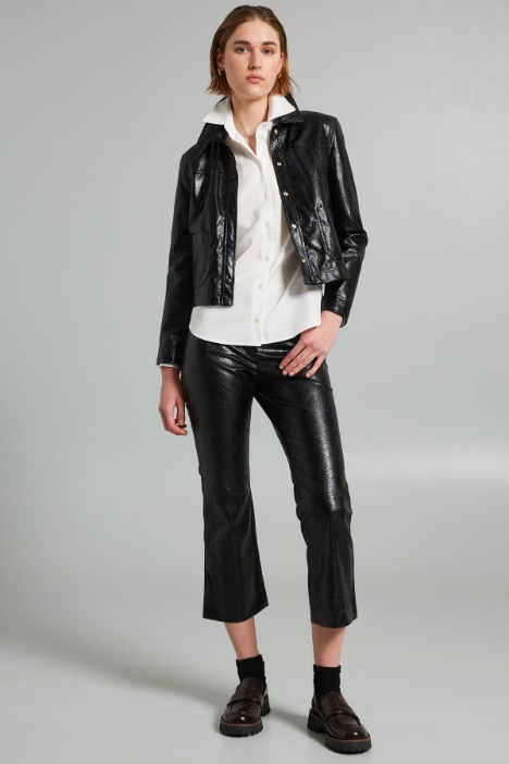 Faux leather trousers Intrend