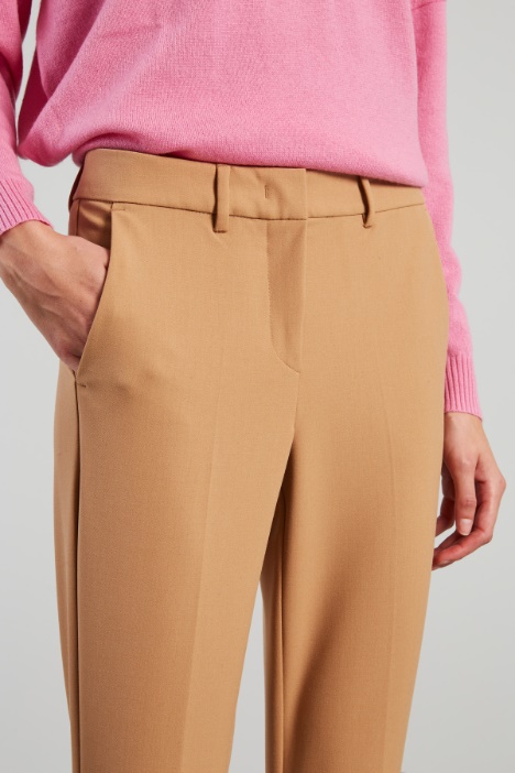 Pantaloni con spacchetti