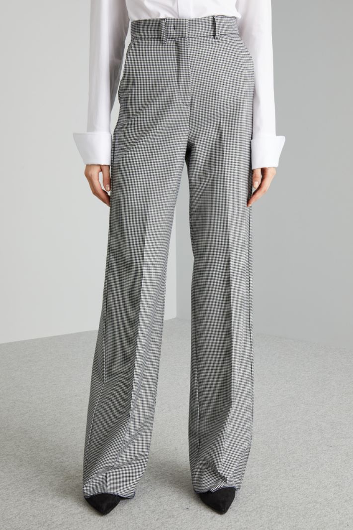 Palazzo trousers with belt Intrend - 3