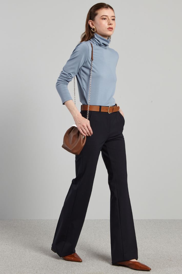 Trousers with belt loops Intrend