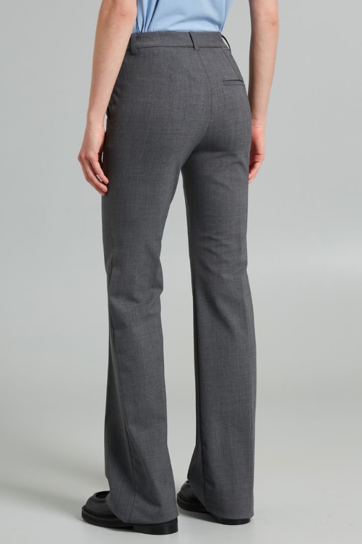 Trousers with belt loops Intrend - 2