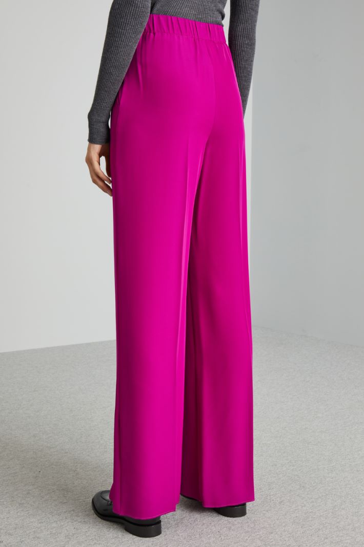 Pantalones de cady fluido Intrend - 2