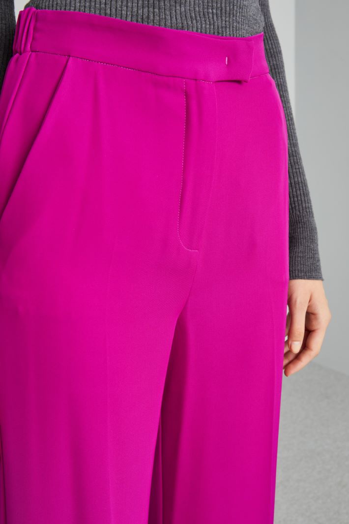 Pantalones de cady fluido Intrend - 4