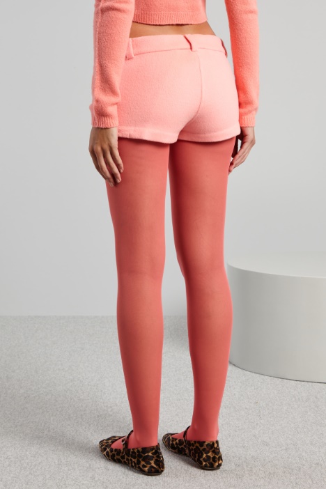 Shorts in drap di lana