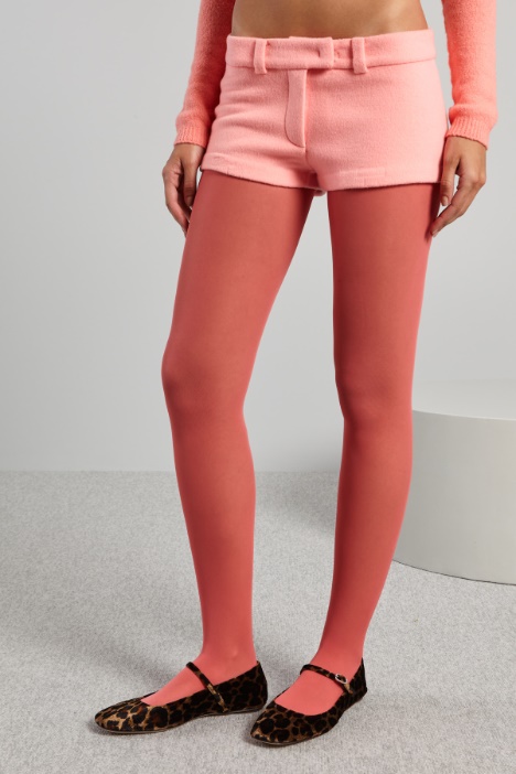 Shorts in drap di lana