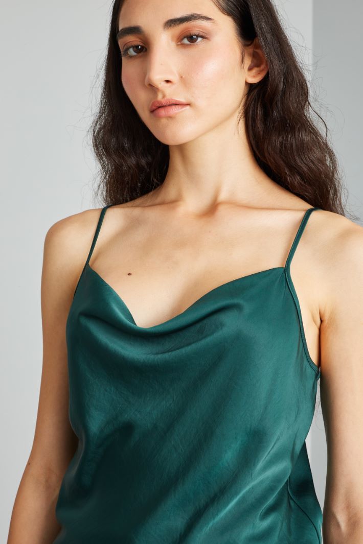 Draped neck top Intrend - 4