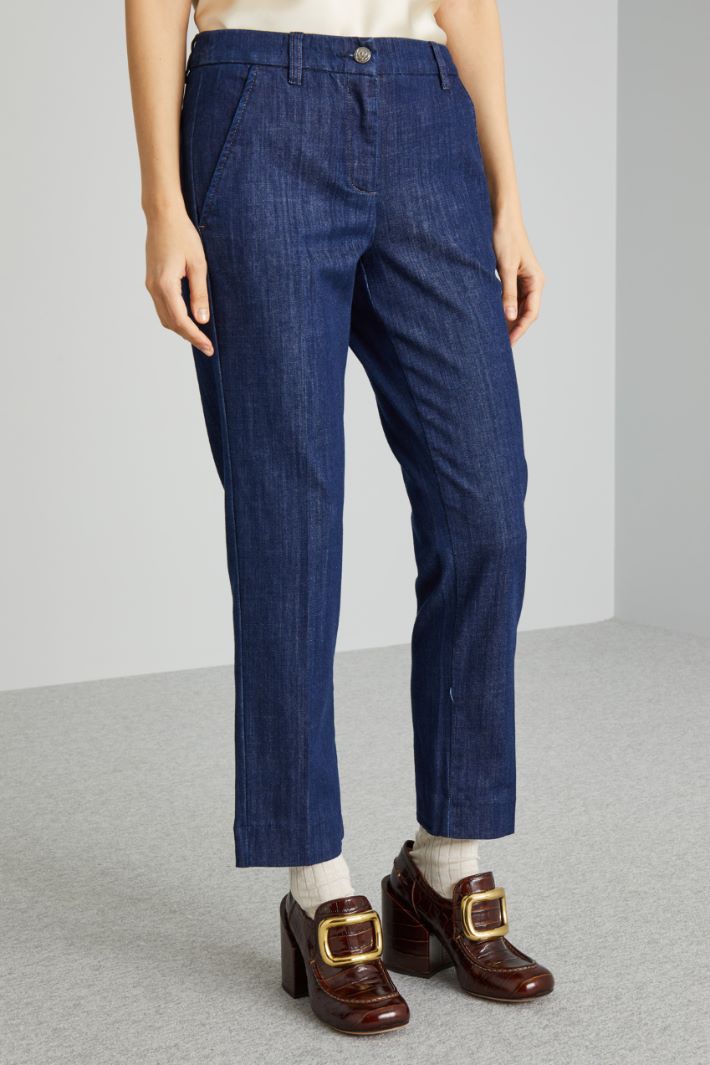 Vaqueros chinos de denim Intrend - 3