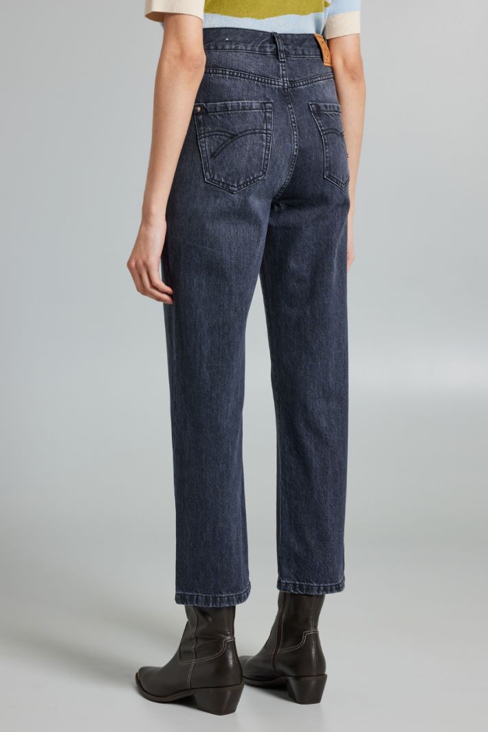 Straight crop jeans Intrend - 2