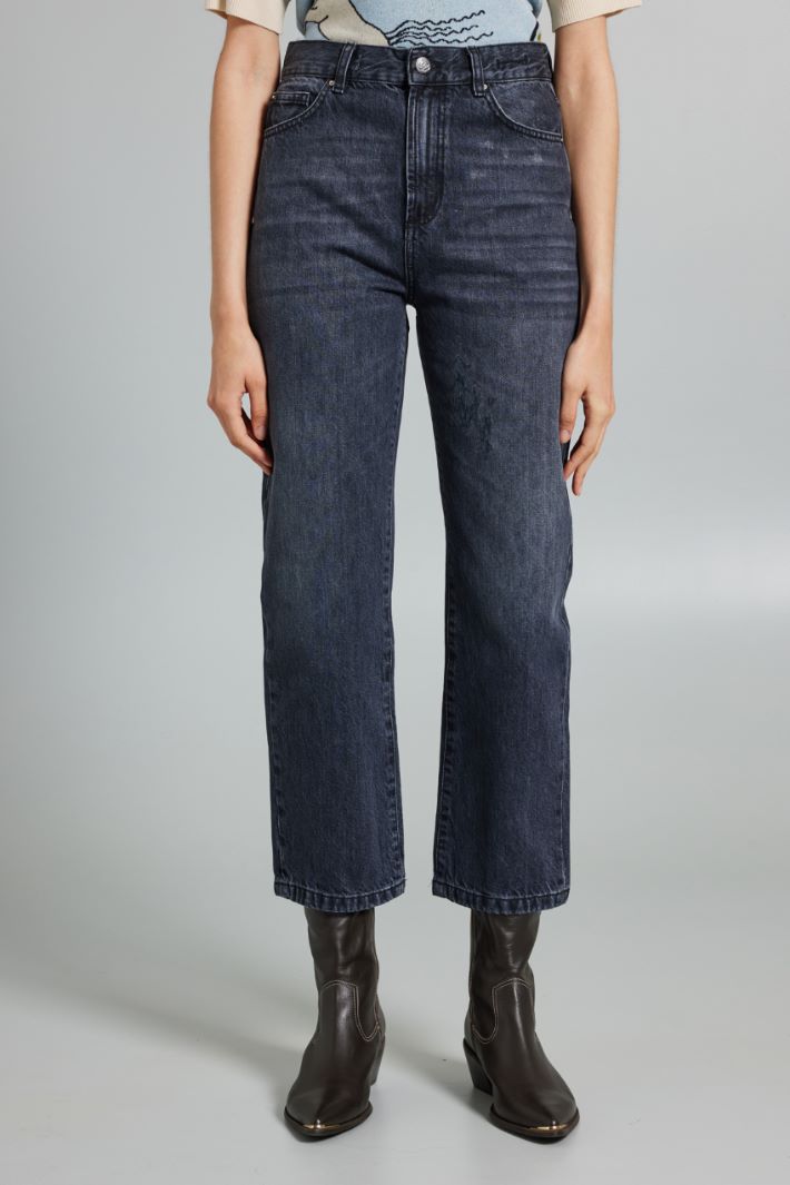 Straight crop jeans Intrend - 3