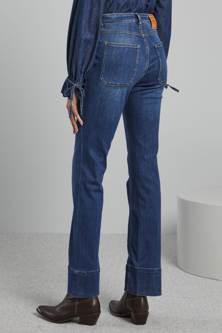 Jeans with patch pockets Intrend - 2