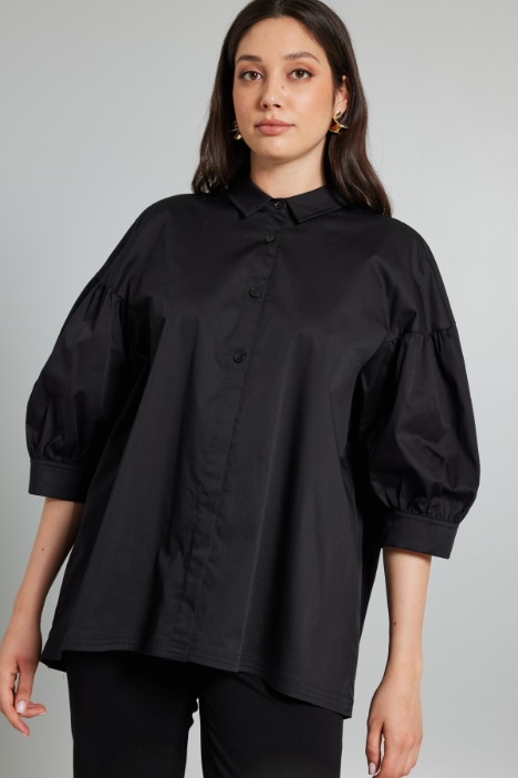 Cotton satin shirt Intrend