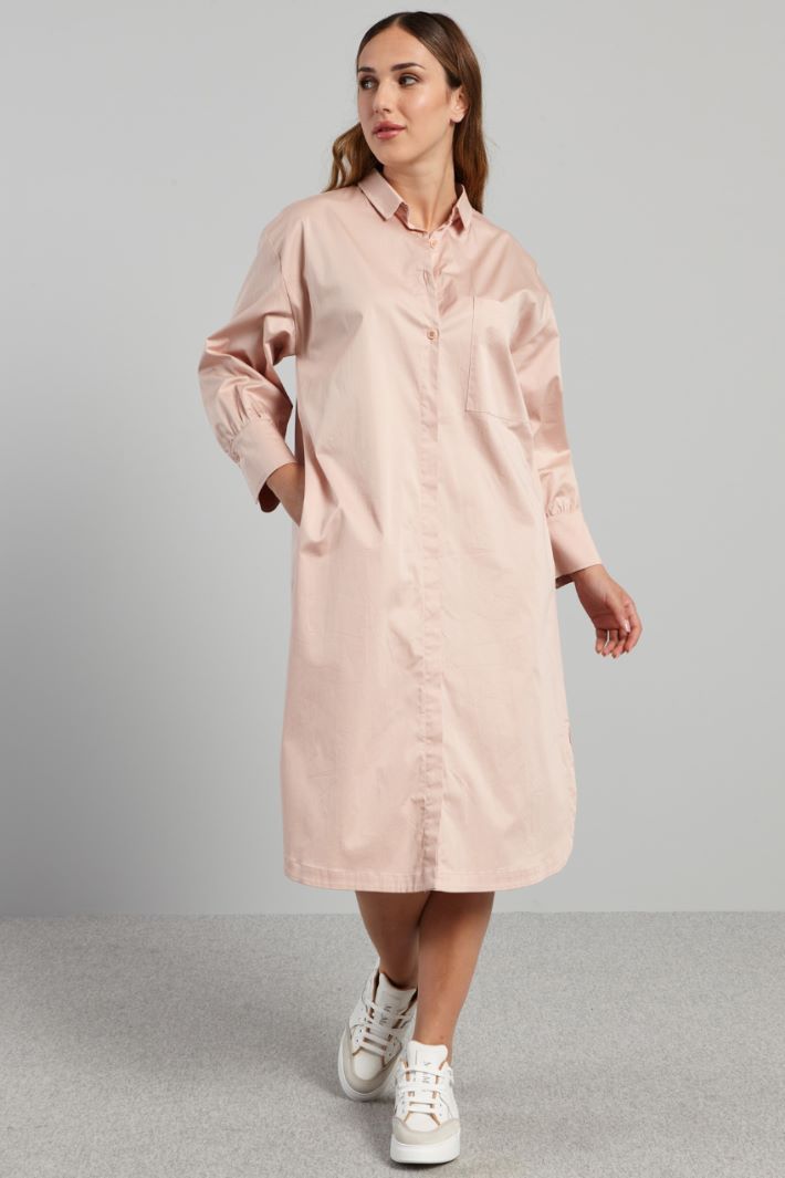 Cotton shirt dress Intrend - 3