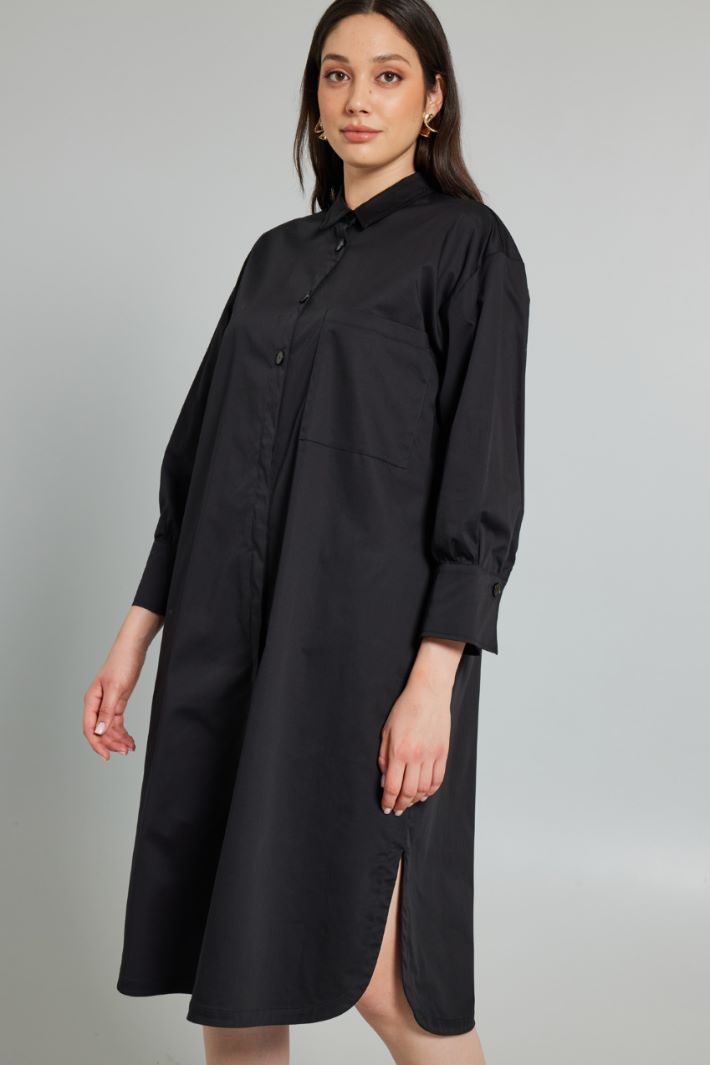 Cotton shirt dress Intrend - 3