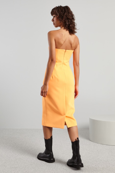 Vestido de corte bustier