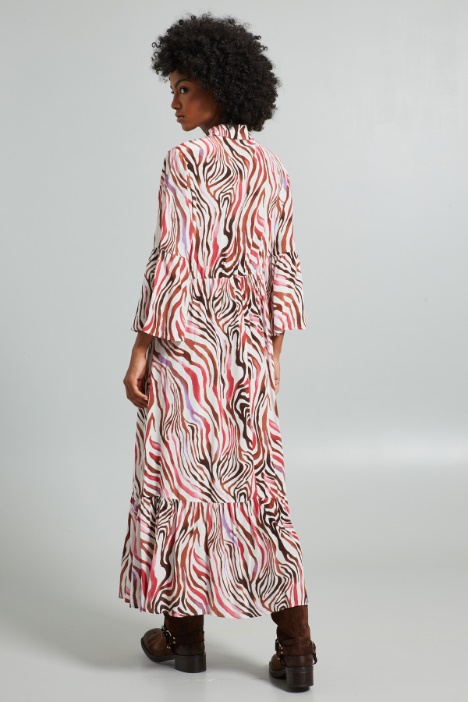 Chemisier midi con balza