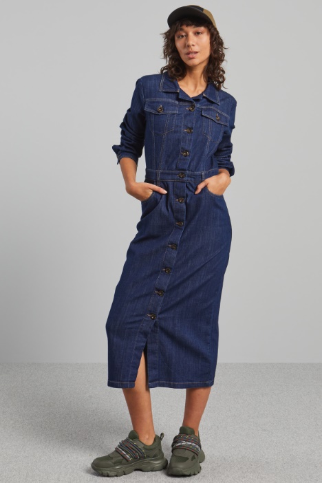 Denim shirt dress Intrend