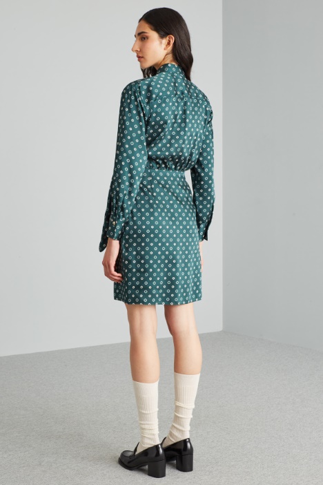 Abito a portafoglio in twill