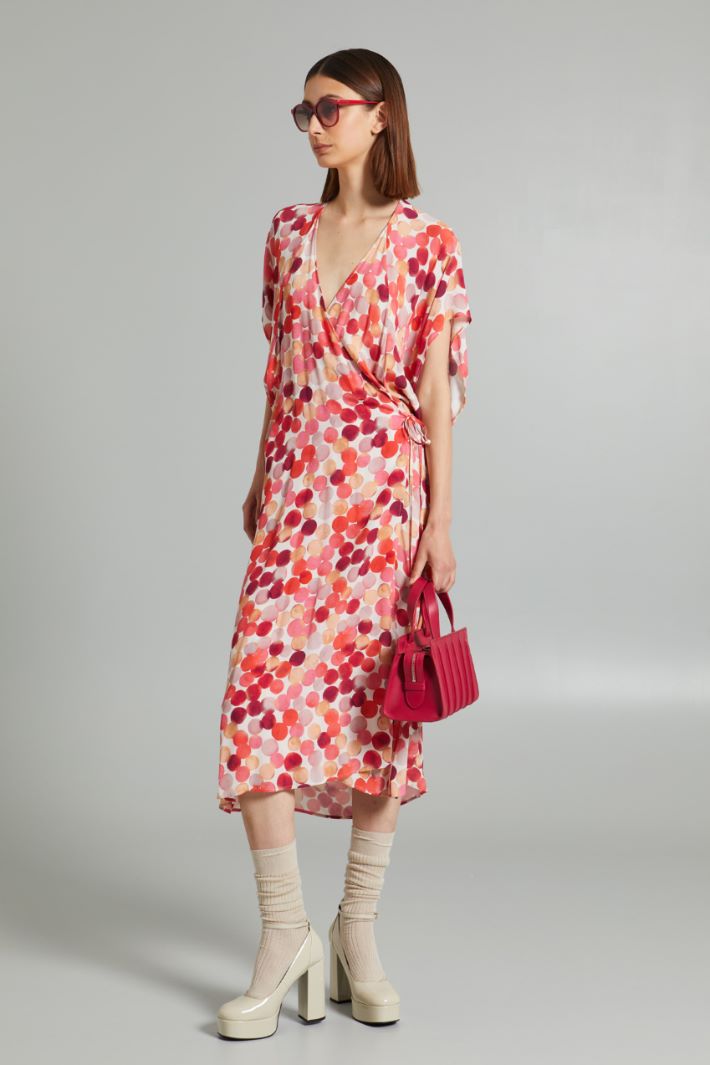 Flowing wrap dress Intrend