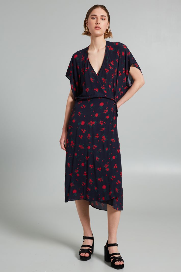 Flowing wrap dress Intrend - 3