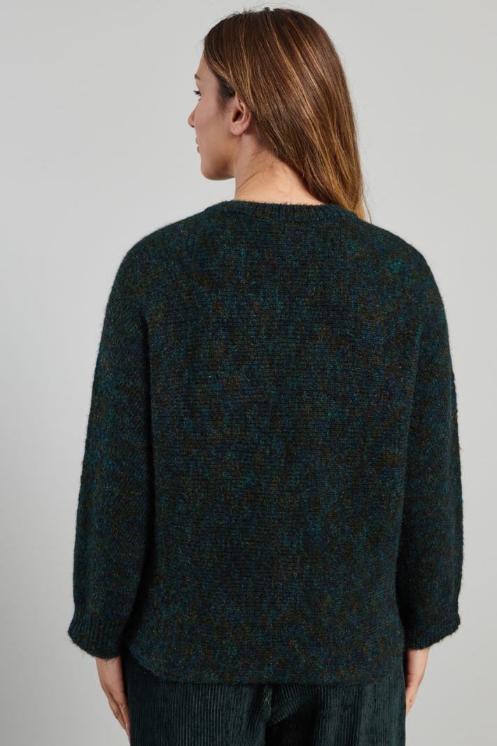 Shiny mohair sweater Intrend - 2