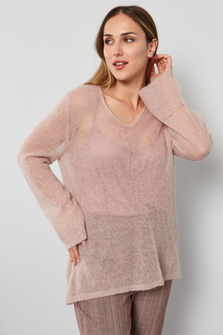 Gauze mohair sweater Intrend - 3