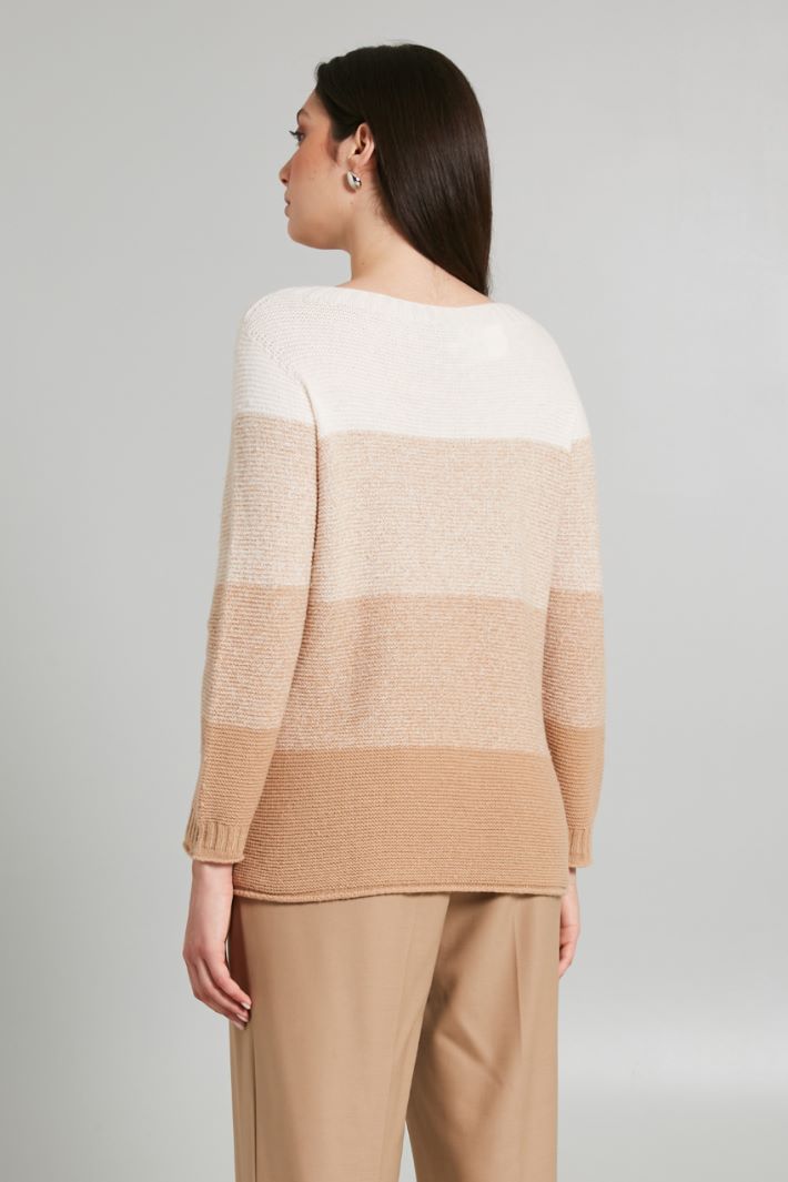 Yan-dyed wool sweater Intrend - 2