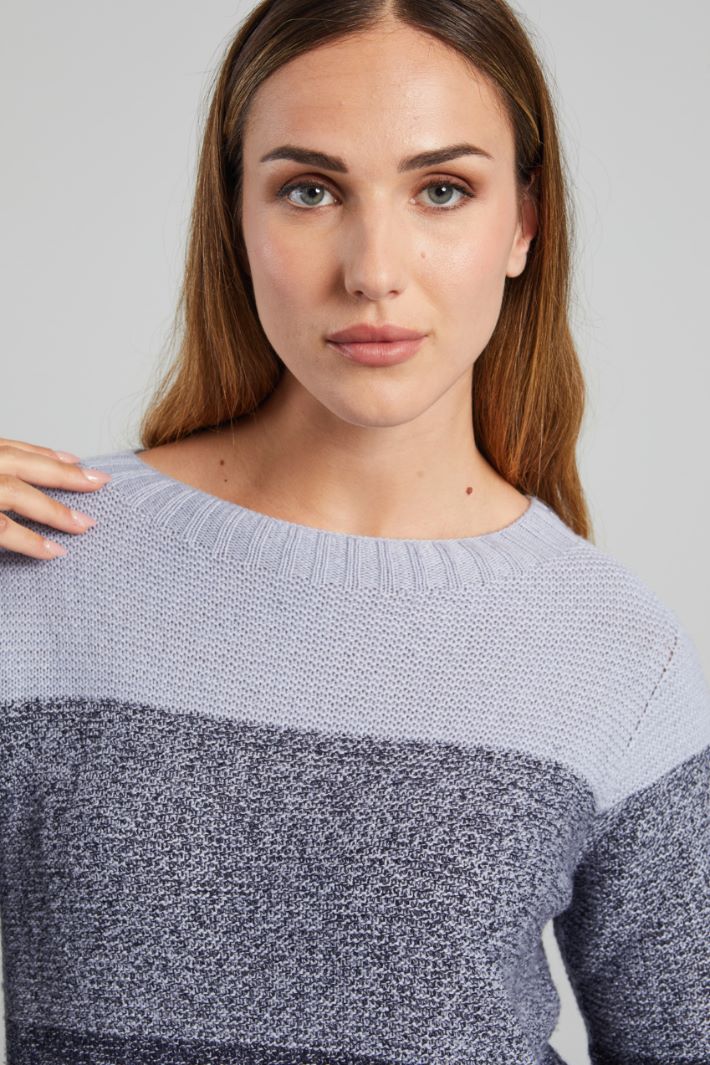 Yan-dyed wool sweater Intrend - 4