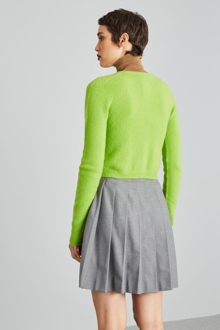 Wool cropped jumper Intrend - 2