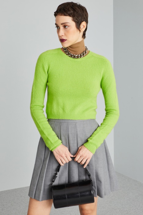 Wool cropped jumper Intrend