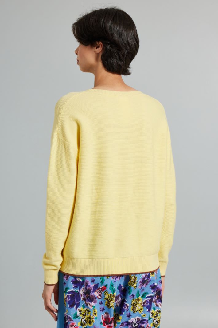 Horizontal-ribbed jumper Intrend - 2