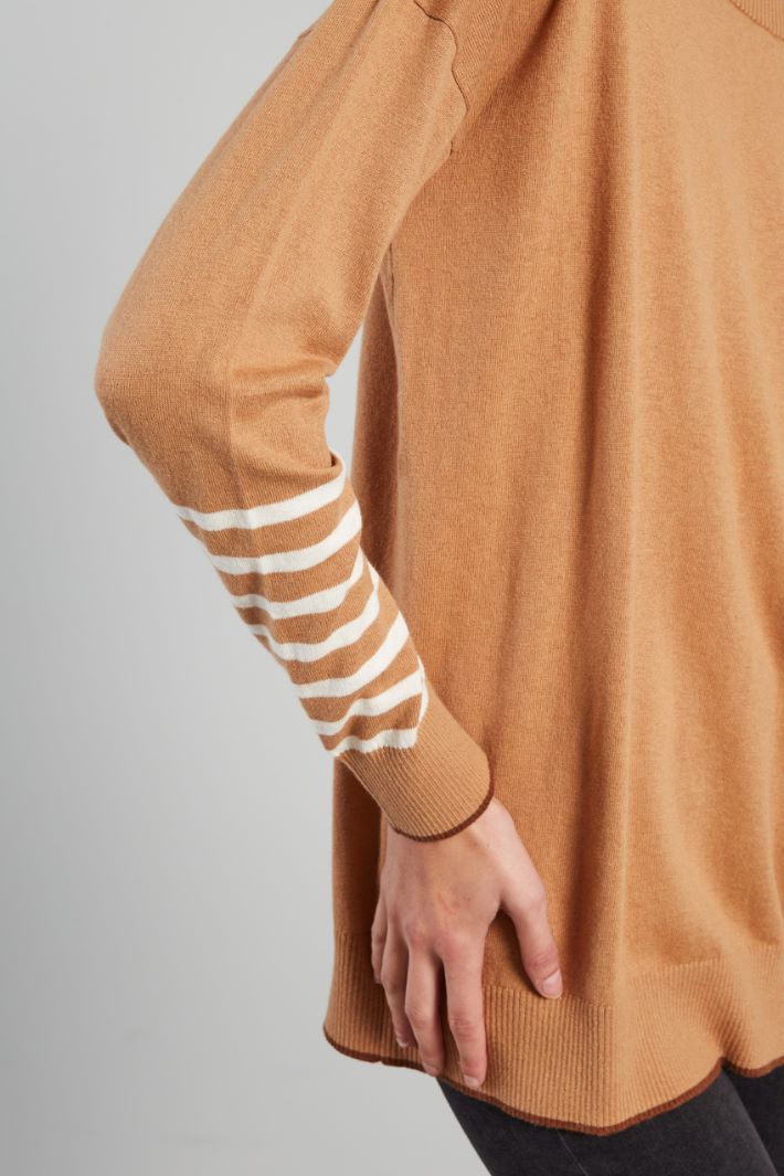 Maglia in cotone e cashmere Intrend - 4