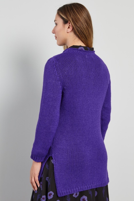 Jersey largo con aberturas