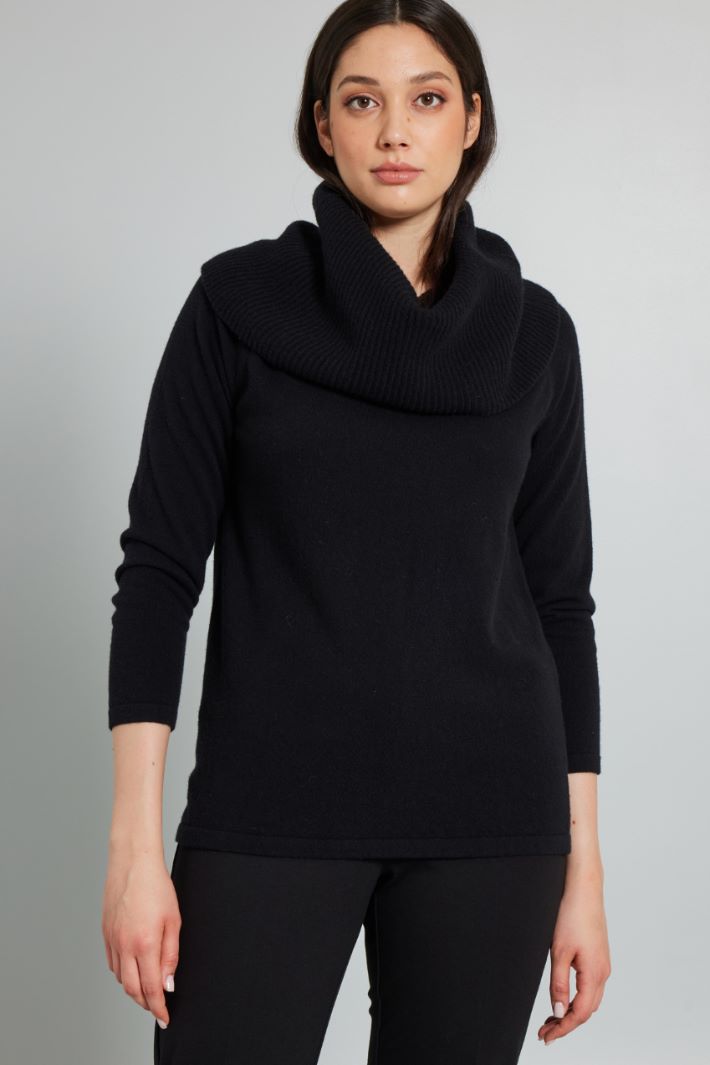 Maxi collar sweater Intrend - 3