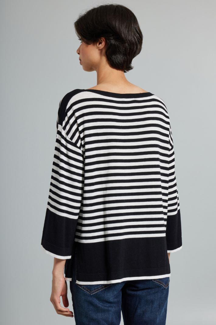 Boat neck sweater Intrend - 2