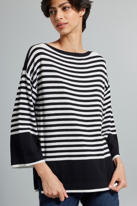 Boat neck sweater Intrend