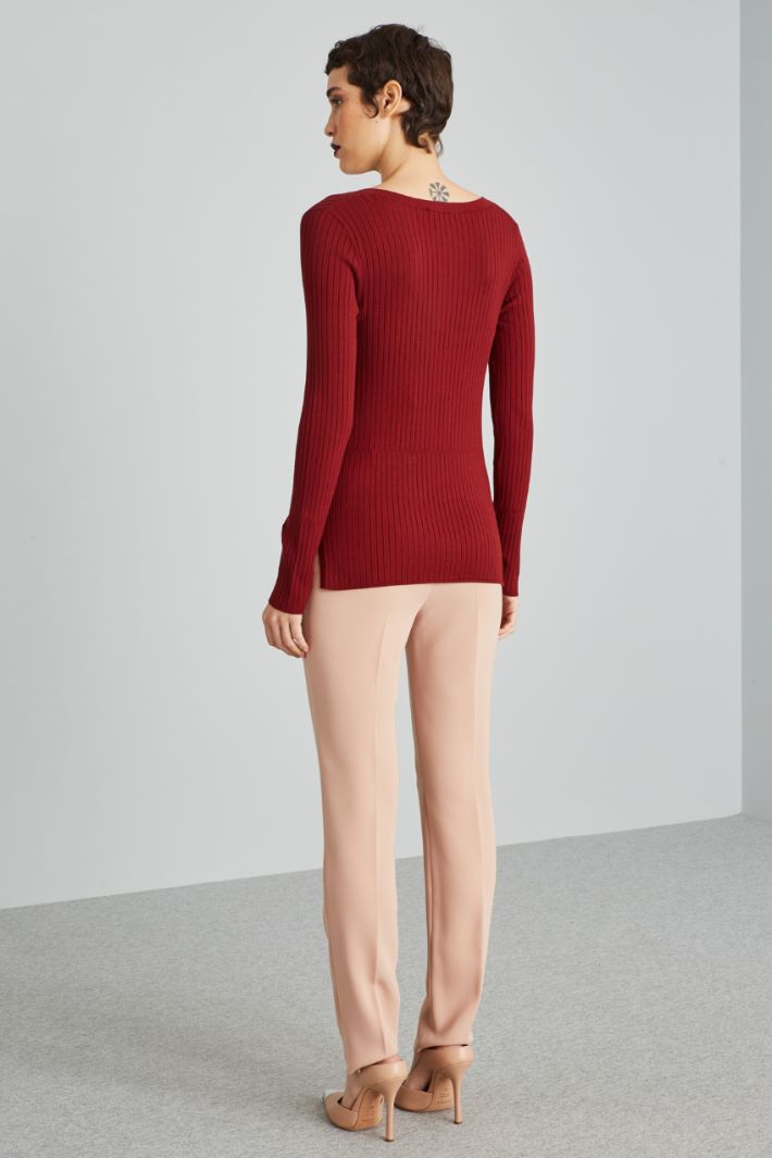 Square-neck sweater Intrend - 2