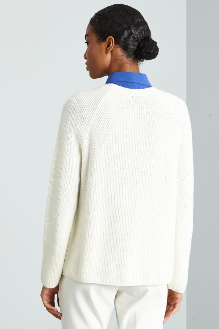 Wool knit sweater Intrend - 2