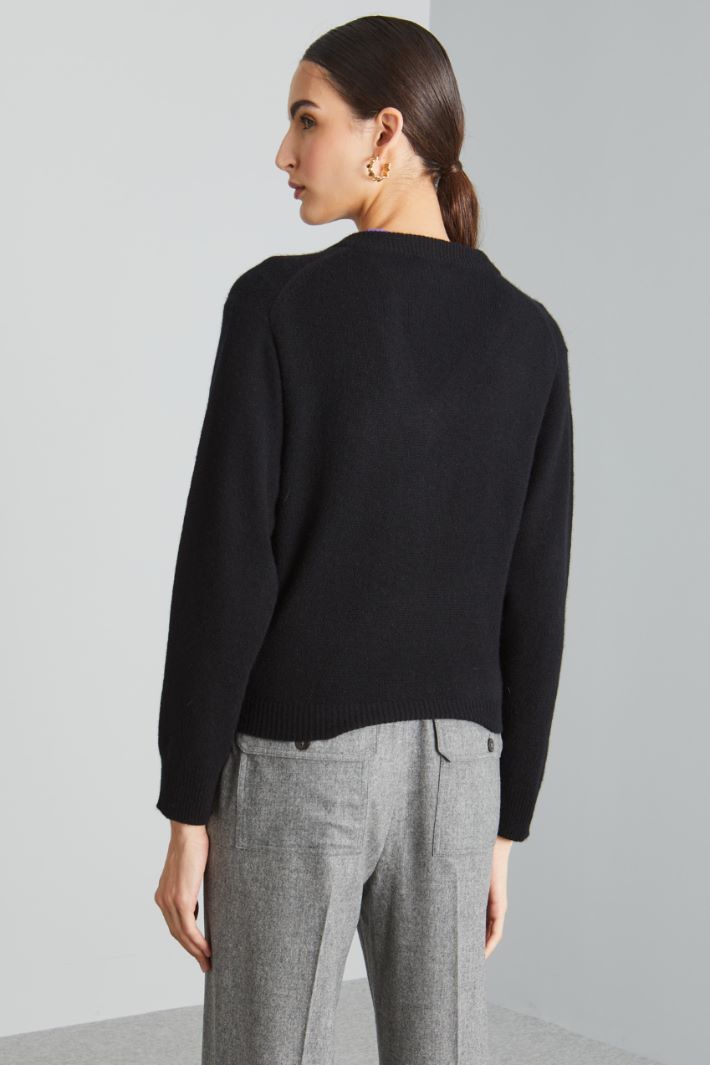 Cashmere and wool sweater Intrend - 2