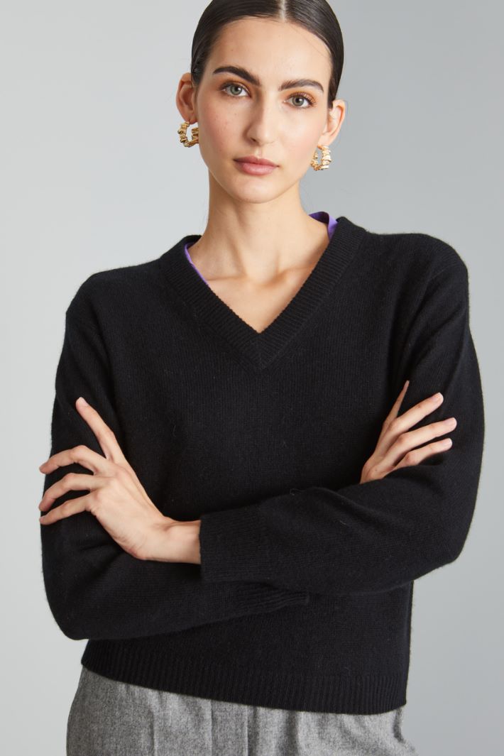 Cashmere and wool sweater Intrend - 4