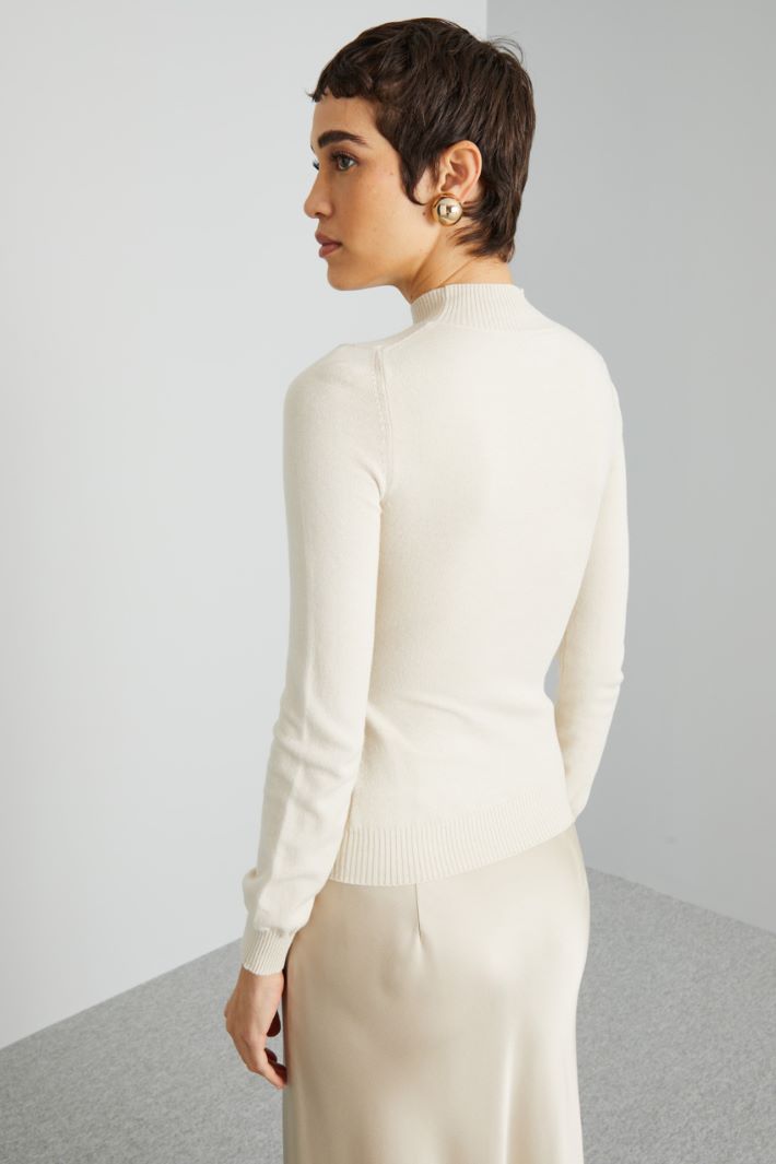 Mock polo-neck sweater Intrend - 2