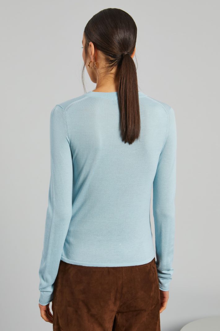 Slim viscose sweater Intrend - 2