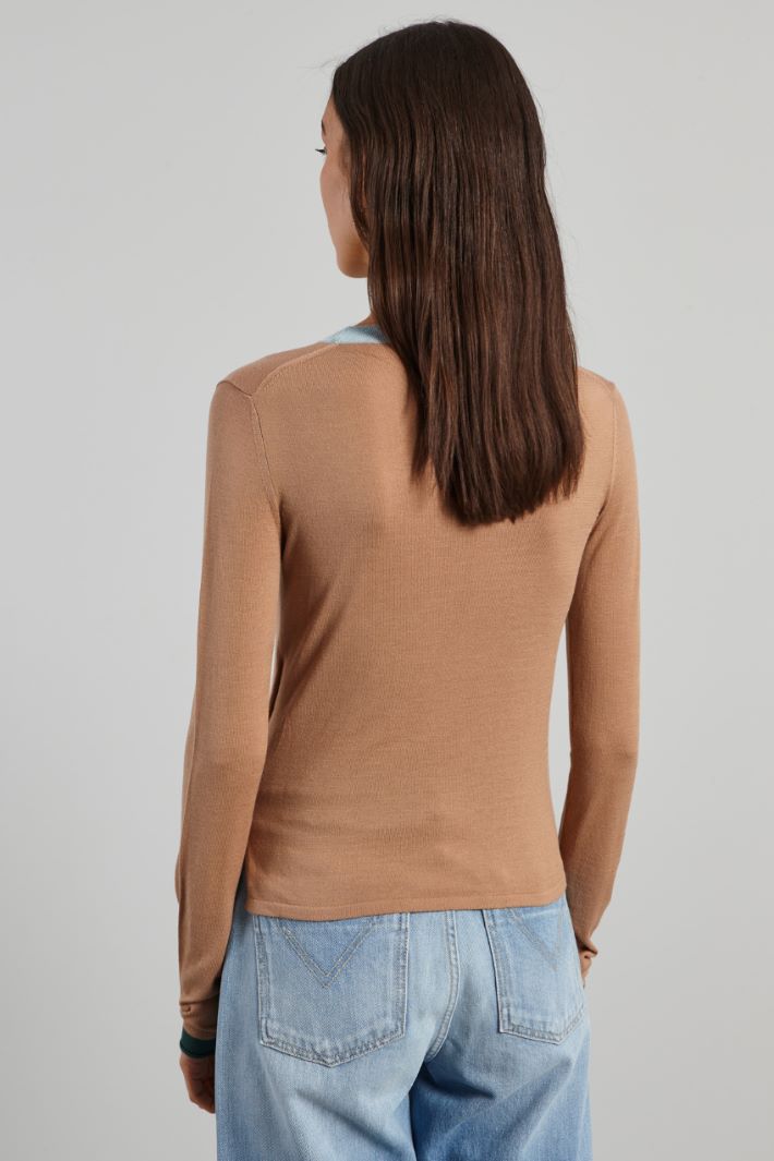 Slim viscose sweater Intrend - 2