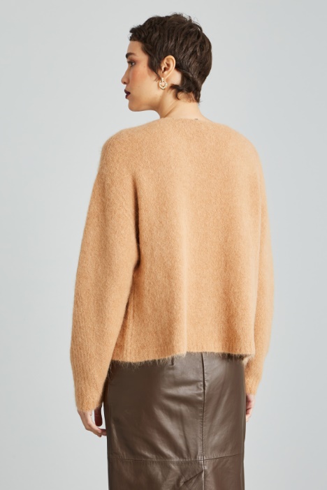 Maglia morbida in alpaca